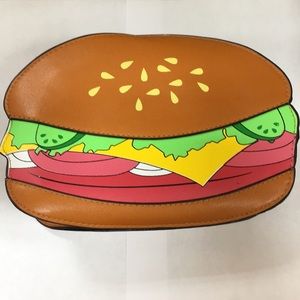 Hamburger cartoon bag